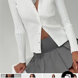 COPY - White princess polly long sleeve top